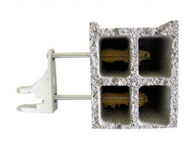 Kit double vis isolation thermique extérieure à pas métrique Ø 14 x 250 mm femelle acier brut